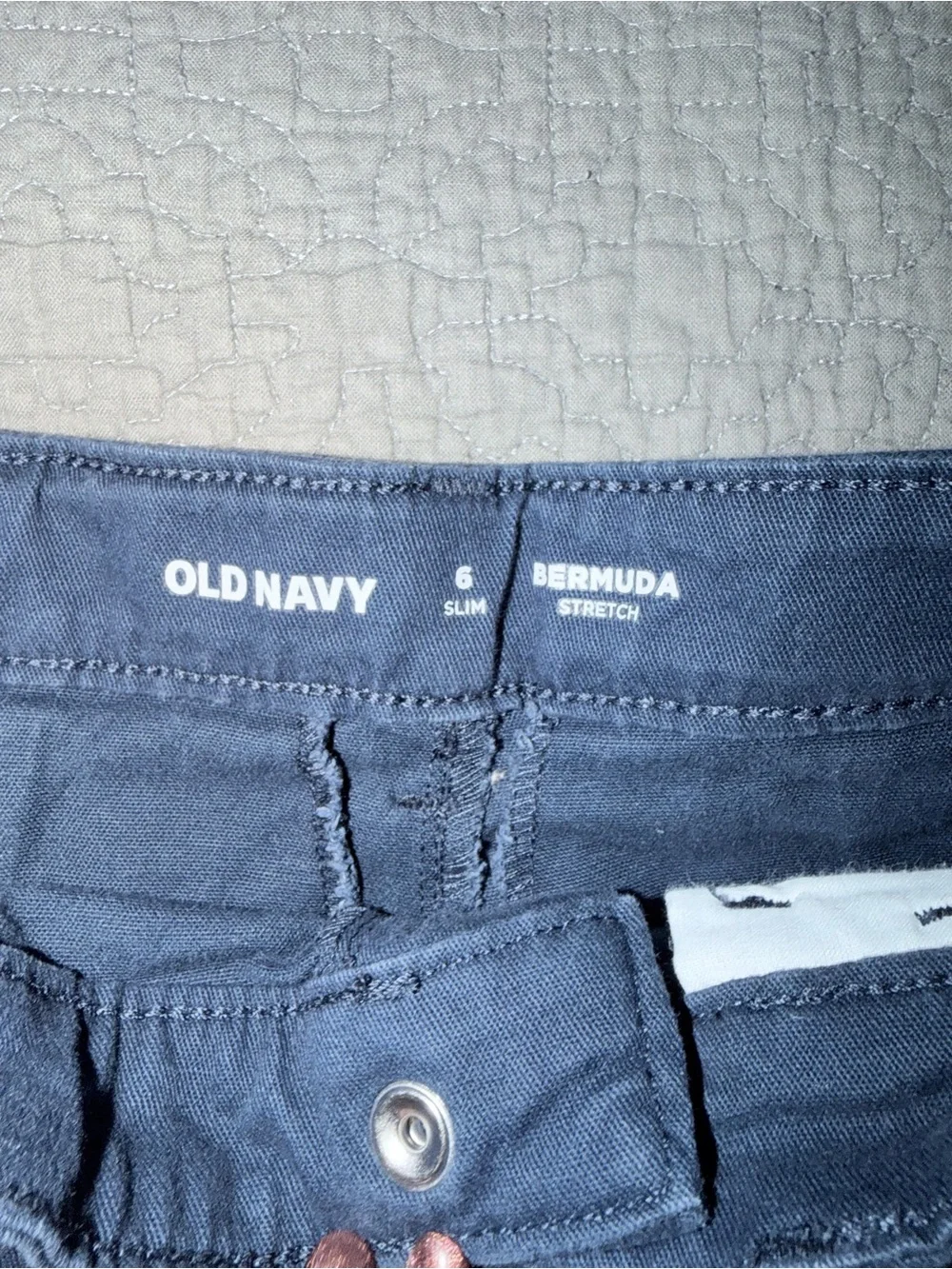 Old Navy Navy Blue Casual Kids Shorts